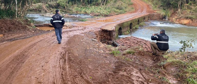 Defesa Civil de Cachoeira do Sul conclui apoio após ciclone em Caraá