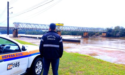 CACHOEIRA DO SUL: DEFESA CIVIL EM ESTADO DE ALERTA