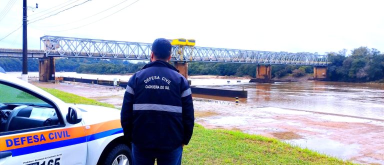 CACHOEIRA DO SUL: DEFESA CIVIL EM ESTADO DE ALERTA