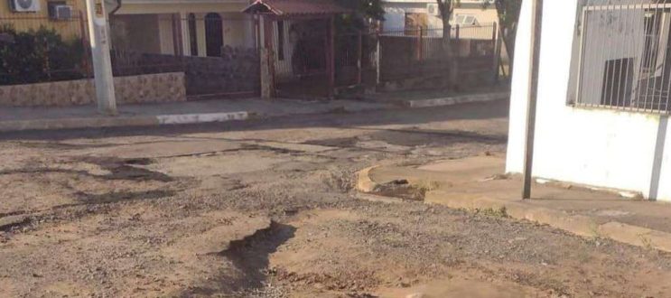 Condições de rua no Bairro Carvalho gera indicação na Câmara