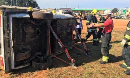 SAMU participa de treinamento promovido pelos Bombeiros