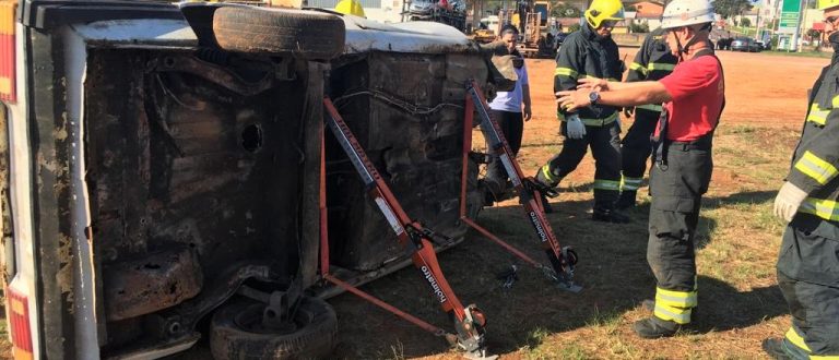 SAMU participa de treinamento promovido pelos Bombeiros