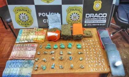 Mais de 60 pedras de crack apreendidas: Polícia prende trio por tráfico no Promorar