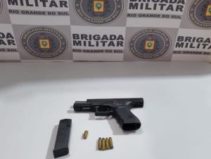 Noêmia: BM prende homem por porte ilegal de arma de fogo