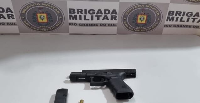 Noêmia: BM prende homem por porte ilegal de arma de fogo