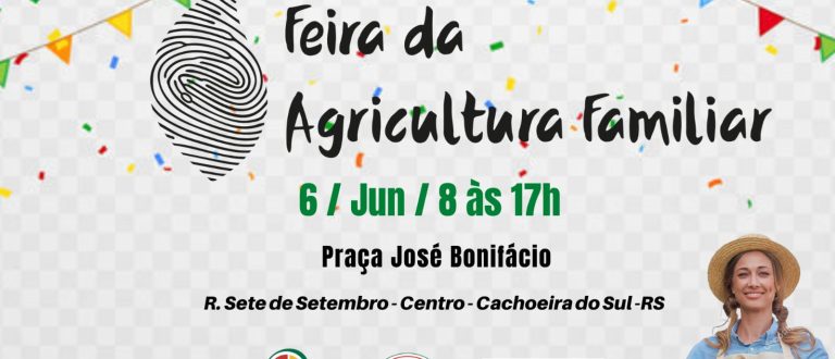 Feira da Agricultura Familiar com temática junina