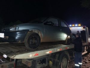 BM apreende carro de Cachoeira do Sul furtado