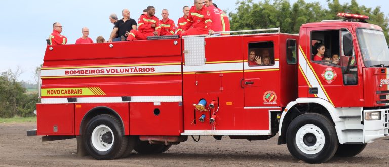 Bombeiros Voluntários de Novo Cabrais iniciam atendimentos