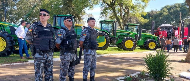 Brigada Militar reforça segurança na 23ª Fenarroz