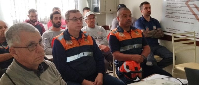 Defesa Civil acompanhou o treinamento simulado de emergência em Barragem