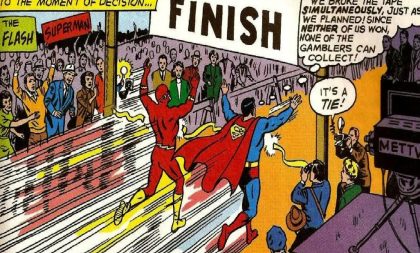 Quem é mais rápido? Flash ou Superman?