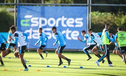 Grêmio faz último treinamento e está pronto para enfrentar o São Paulo