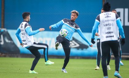 Grêmio fecha preparativos para enfrentar o América-MG na Arena