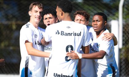 Grêmio goleia o Novo Hamburgo no primeiro jogo das quartas de final no Estadual Sub-17