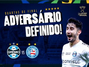 Grêmio tem próximo adversário na Copa do Brasil definido: Bahia