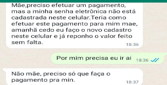 Golpista finge ser moradora de Cerro Branco para atacar mãe dela