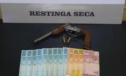 Homem pagaria policiais para matá-lo em Restinga Sêca