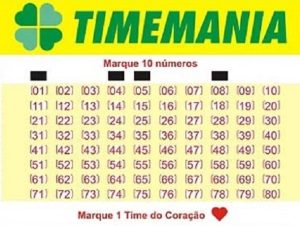 Loterias do dia: Lotofácil, Quina, Timemania, Dupla Sena e Dia de Sorte