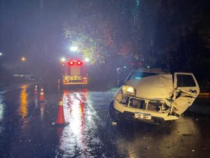 Acidente na ERS-400 deixa condutor ferido