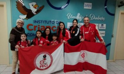 FECI realiza visita ao Instituto da Criança com Diabetes