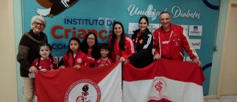 FECI realiza visita ao Instituto da Criança com Diabetes