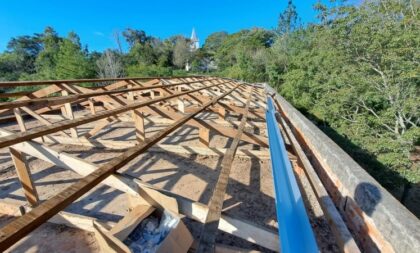 Coordenadoria de Obras de Cachoeira do Sul fiscaliza Programa Lição de Casa