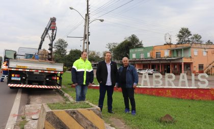 Redutor começa a ser reinstalado em Novo Cabrais