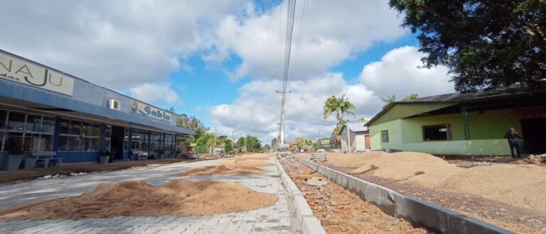 Cerro Branco em obras: Avenida Doze de Maio ganha nova cara