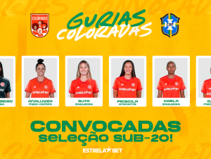 Gurias Coloradas são convocadas para a Seleção Brasileira Sub-20