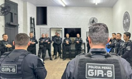 Presídio de Cachoeira do Sul: bastidores da revista geral