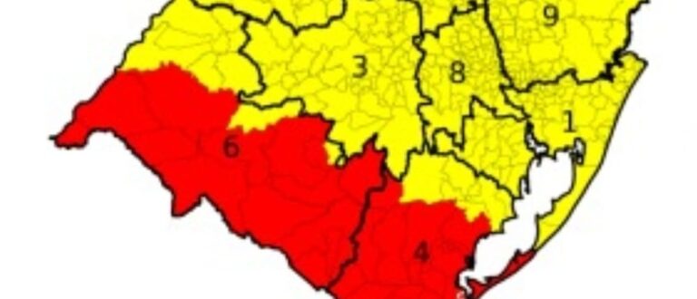 Defesa Civil de Cachoeira está em alerta para nova ocorrência de ciclone extratropical