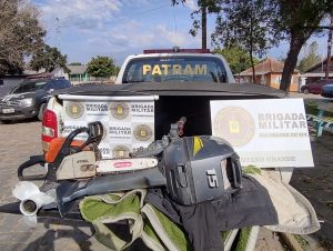 Brigada Militar de Pantano Grande realiza prisões por crimes ambientais