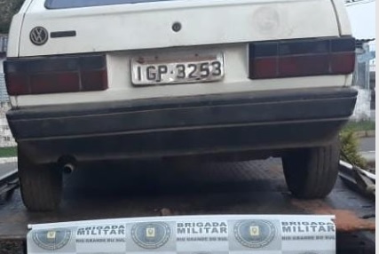 Foragido preso em Cachoeira do Sul com carro furtado