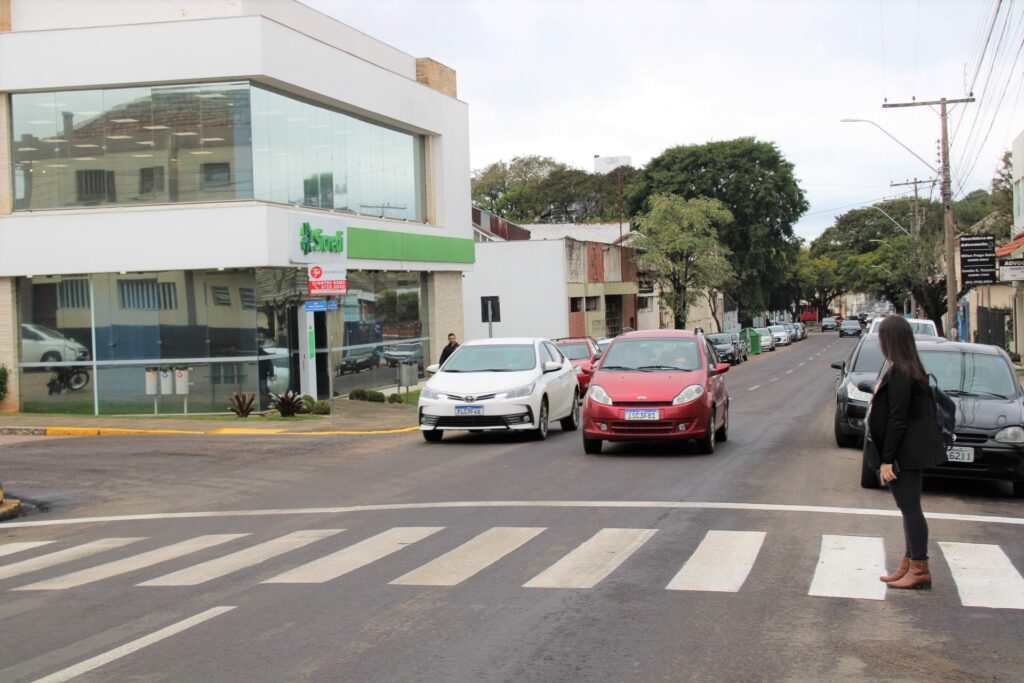 Obras da Rua David Barcelos / Crédito: PMCS