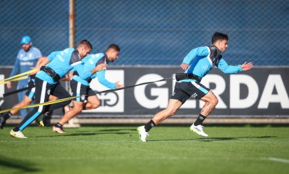 Grêmio treina visando Atlético-MG