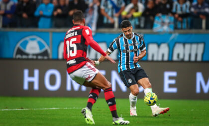 Grêmio perde em casa para o atual campeão Flamengo