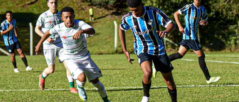 Grêmio vence o Juventude e segue impecável na disputa do Sul-Brasileiro Sub-15 e Sub-14