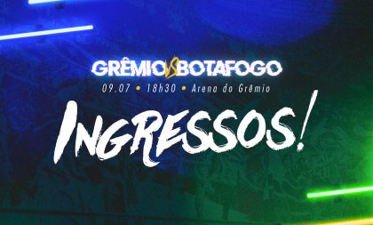 Ingressos Grêmio x Botafogo