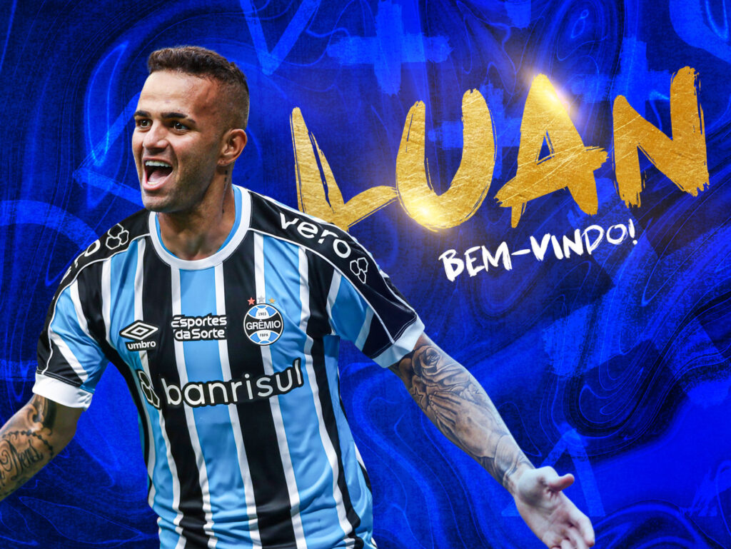 Luan de volta / Crédito: Grêmio