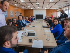 Vice-governador recebe demandas do MDB de Cachoeira do Sul