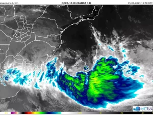 Cachoeira do Sul: durante passagem de ciclone, rajadas passaram de 100 km/h