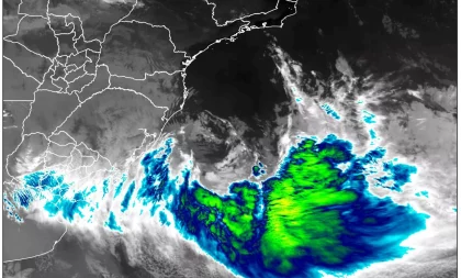 Cachoeira do Sul: durante passagem de ciclone, rajadas passaram de 100 km/h