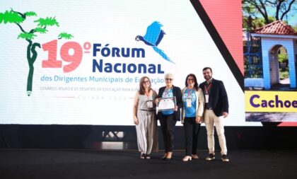 Cachoeira do Sul é premiada na 5ª Ação de Reconhecimento Conviva Educação