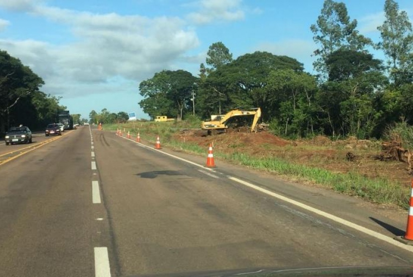 Obras de duplicação da BR-290 começaram em 2014 / Foto: Milos Silveira/Arquivo/OC