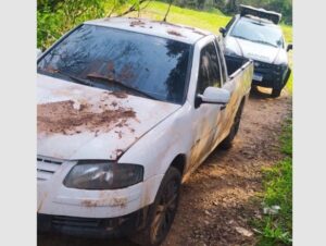 Saveiro furtada no Bairro Santo Antônio é encontrada às margens do Rio Jacuí