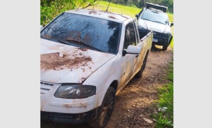 Saveiro furtada no Bairro Santo Antônio é encontrada às margens do Rio Jacuí