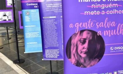 Agosto Lilás: Procuradoria Especial da Mulher da Câmara inaugura exposição