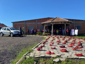 Coordenadoria da Mulher de Cachoeira leva o Agosto Lilás para Novo Cabrais