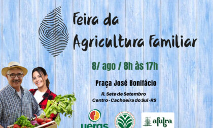 Feira da Agricultura Familiar tem mais uma edição na praça