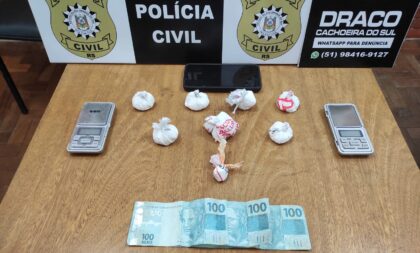 Polícia prende homem com cocaína no Tupinambá